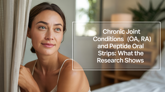 Chronic Joint Conditions (OA, RA) and Peptide Oral Strips: What the Research Shows