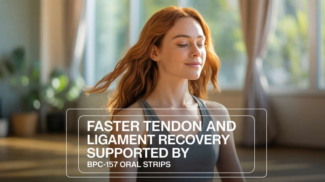 Faster Tendon and Ligament Recovery Supported by BPC-157 Oral Strips
