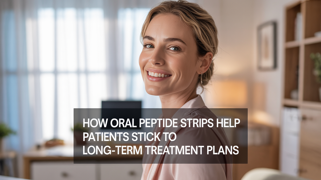 How Oral Peptide Strips Help Patients Stick to Long-Term Treatment Plans