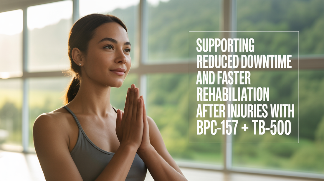 Supporting Reduced Downtime and Faster Rehabilitation After Injuries with BPC-157 + TB-500