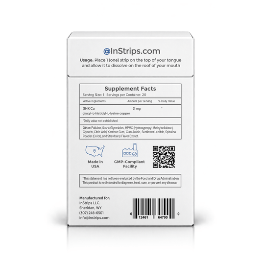 GHK-Cu Buccal Strips 3mg