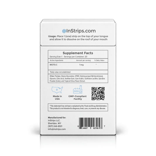 MOTS-c Buccal Strips 1mg