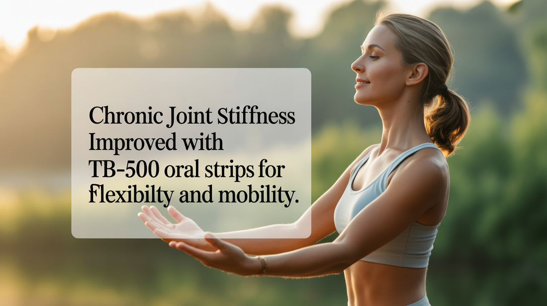 Chronic Joint Stiffness Improved with TB-500 Oral Strips for Flexibility and Mobility