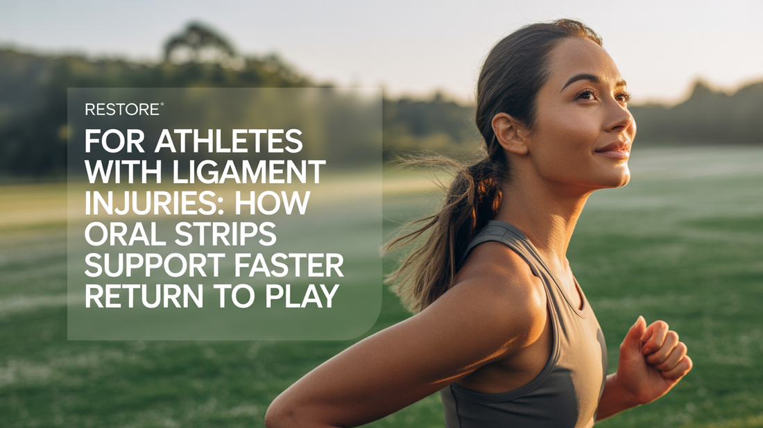 For Athletes With Ligament Injuries: How Oral Strips Support Faster Return to Play