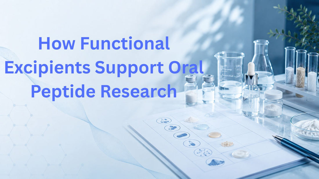 How Functional Excipients Support Oral Peptide Research