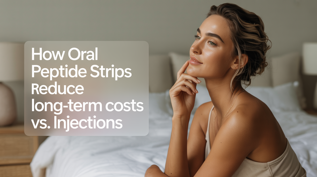 How Oral Peptide Strips Reduce Long-Term Costs vs. Injections