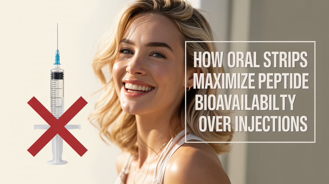 How Oral Strips Maximize Peptide Bioavailability over Injections - Injection vs. Oral Strips Explained