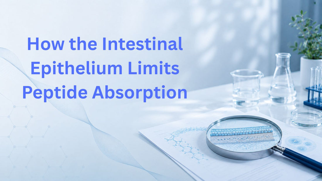 How the Intestinal Epithelium Limits Peptide Absorption