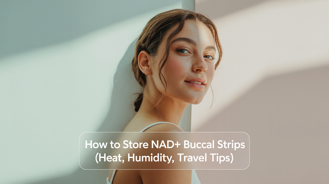 How to Store NAD+ Buccal Strips (Heat, Humidity, Travel Tips)