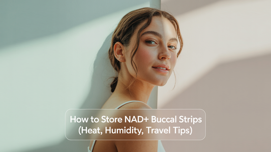 How to Store NAD+ Buccal Strips (Heat, Humidity, Travel Tips)