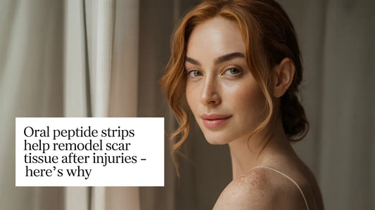 Oral Peptide Strips Help Remodel Scar Tissue After Injuries - Here’s Why