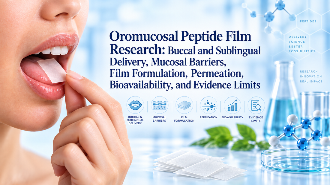Oromucosal Peptide Film Research: Buccal and Sublingual Delivery, Mucosal Barriers, Film Formulation, Permeation, Bioavailability, and Evidence Limits