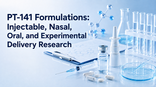 PT-141 Formulations: Injectable, Nasal, Oral, and Experimental Delivery Research