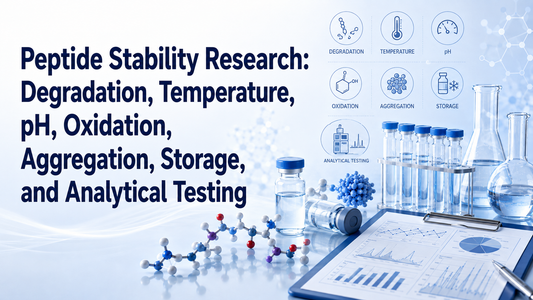 Peptide Stability Research: Degradation, Temperature, pH, Oxidation, Aggregation, Storage, and Analytical Testing
