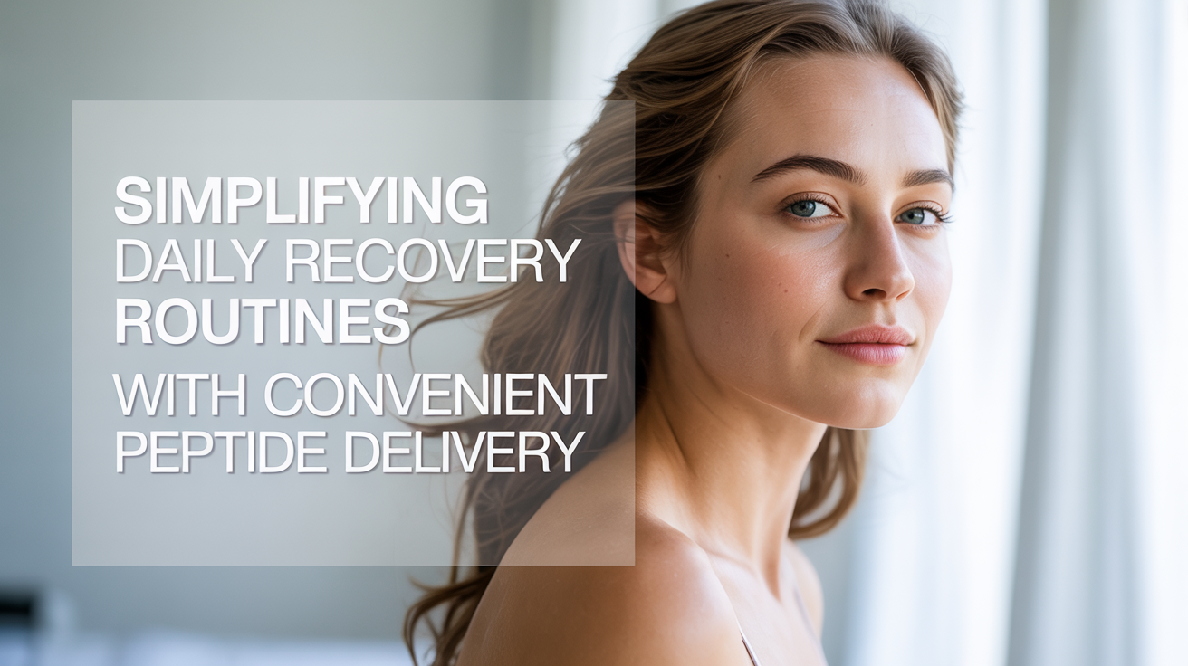 Simplifying Daily Recovery Routines with Convenient Peptide Delivery ...
