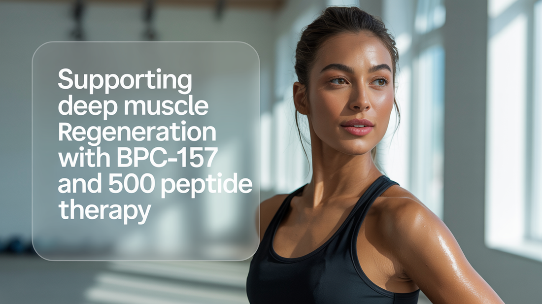 Supporting Deep Muscle Regeneration with BPC-157 and TB-500 Peptide Therapy