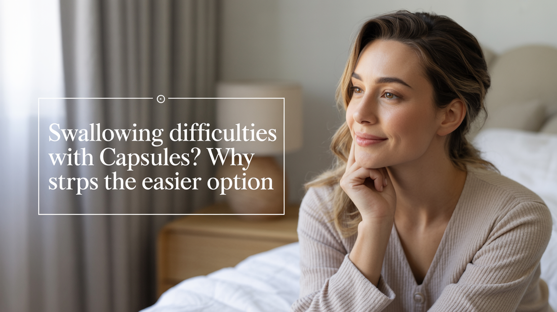 Swallowing Difficulties With Capsules? Why Oral Strips Are the Easier Option