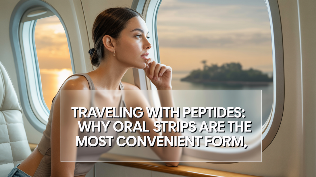 Traveling With Peptides: Why Oral Strips Are the Most Convenient Form