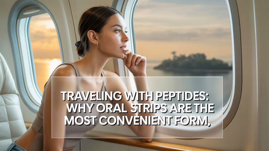 Traveling With Peptides: Why Oral Strips Are the Most Convenient Form