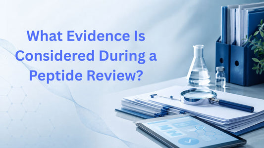 What Evidence Is Considered During a Peptide Review?