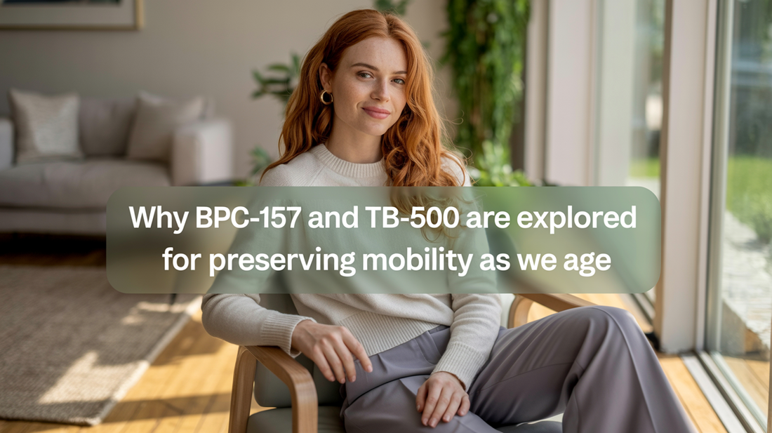 Why BPC-157 and TB-500 Are Explored for Preserving Mobility in Aging Adults InStrips Why BPC-157 and TB-500 Are Explored for Preserving Mobility in Aging Adults InStrips