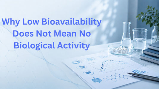 Why Low Bioavailability Does Not Automatically Mean No Biological Activity