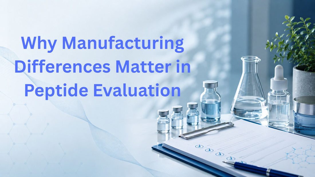 Why Manufacturing Differences Matter in Peptide Evaluation
