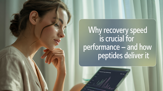 Why Recovery Speed Is Crucial for Performance - and How Peptides Deliver It