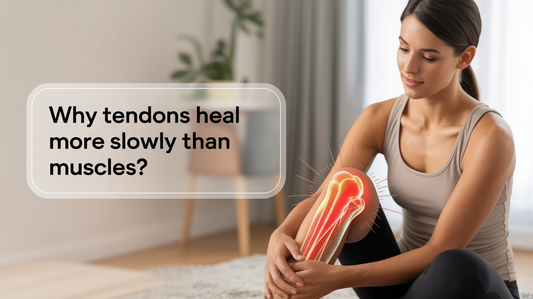 Why Tendons Heal More Slowly Than Muscles: Blood Supply, Collagen Remodeling, and Cell Biology