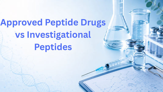 Approved Peptide Drugs vs Investigational Peptides