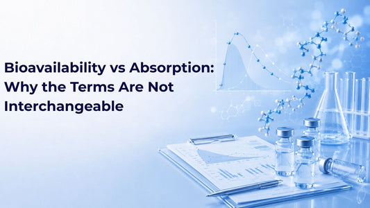 Bioavailability vs Absorption: Why the Terms Are Not Interchangeable