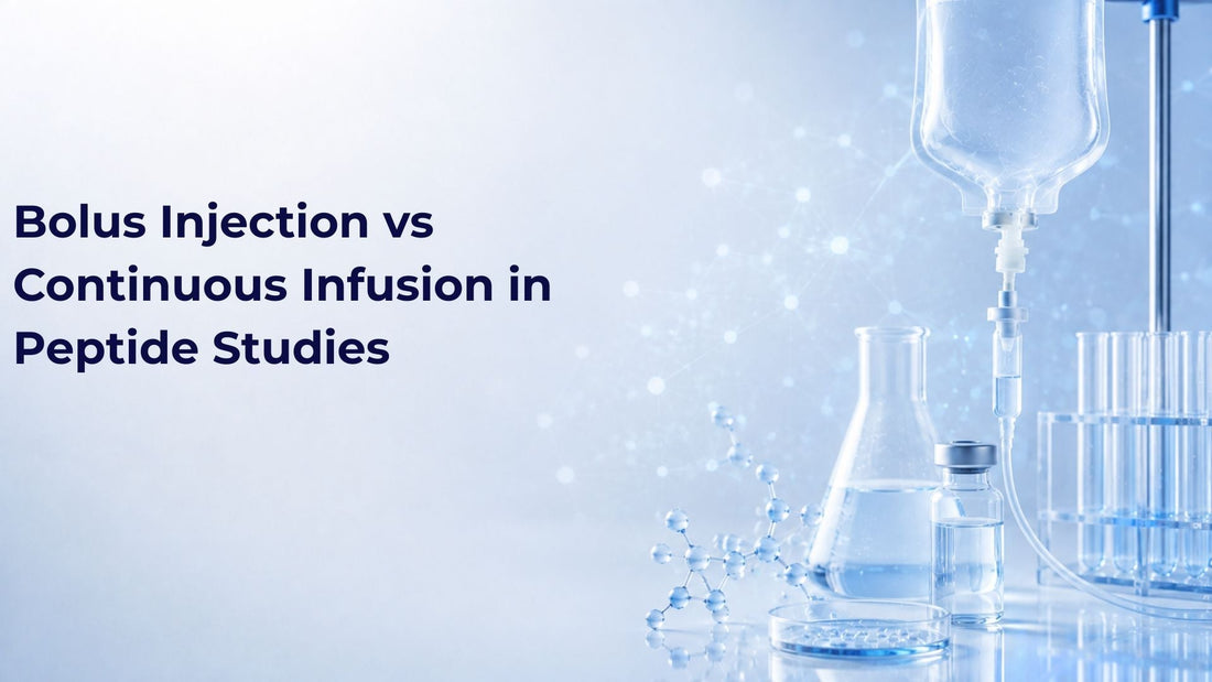 Bolus Injection vs Continuous Infusion in Peptide Studies