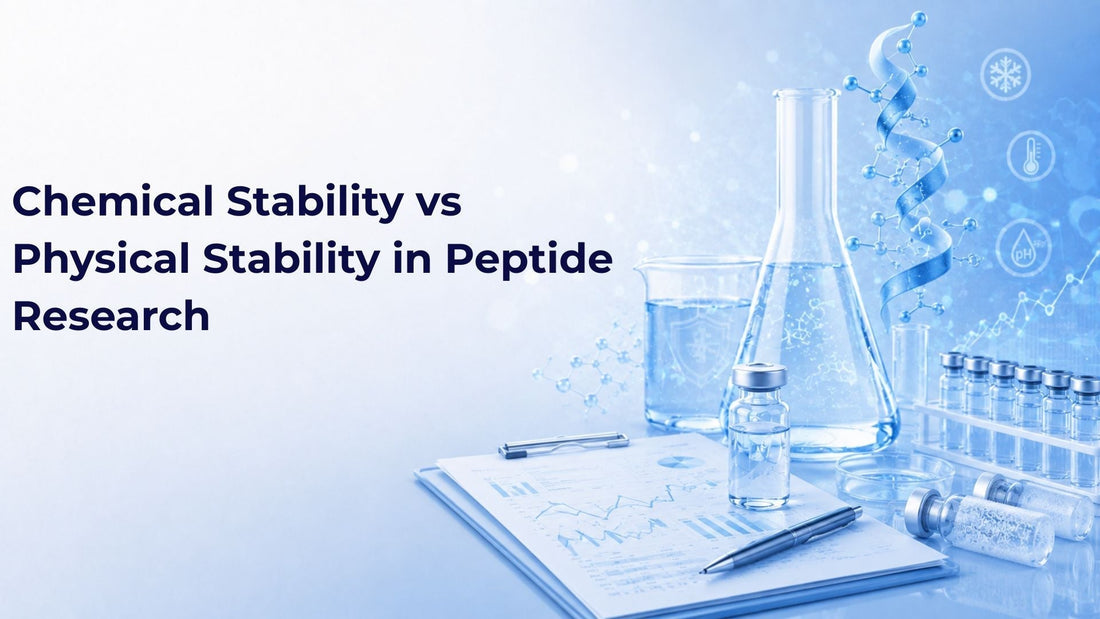 Chemical Stability vs Physical Stability in Peptide Research
