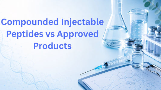 Compounded Injectable Peptides vs Approved Products