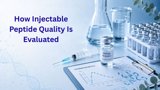 How Injectable Peptide Quality Is Evaluated