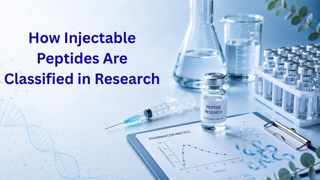 How Injectable Peptides Are Classified in Research