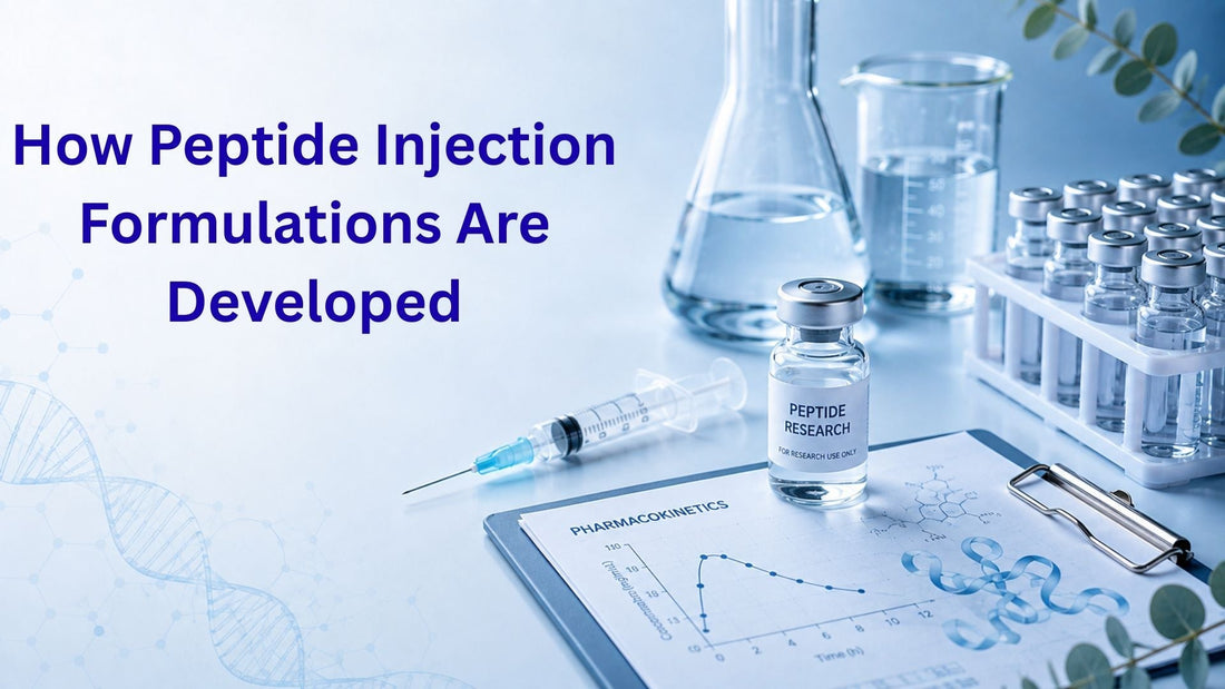 How Peptide Injection Formulations Are Developed
