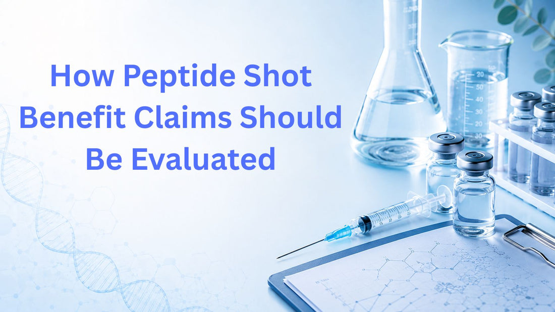 How Peptide Shot Benefit Claims Should Be Evaluated