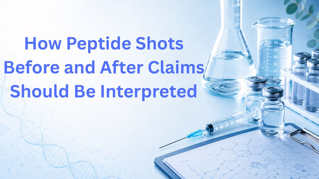 How Peptide Shots Before and After Claims Should Be Interpreted