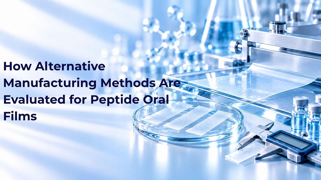 How Alternative Manufacturing Methods Are Evaluated for Peptide Oral Films