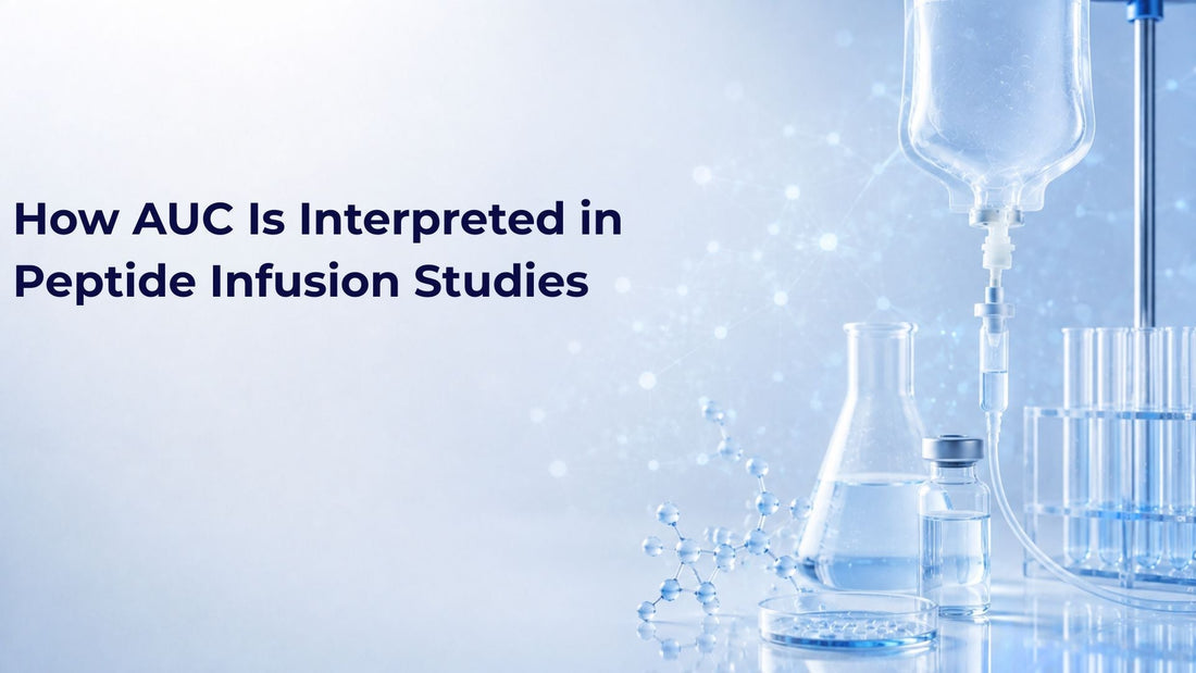 How AUC Is Interpreted in Peptide Infusion Studies