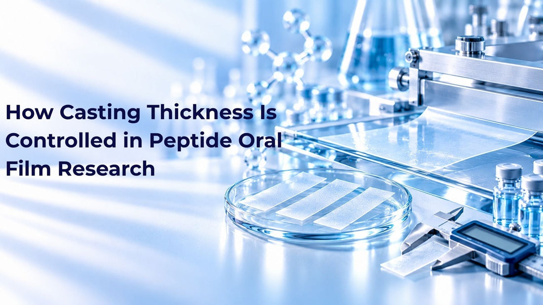 How Casting Thickness Is Controlled in Peptide Oral Film Research