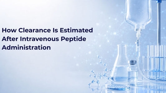 How Clearance Is Estimated After Intravenous Peptide Administration