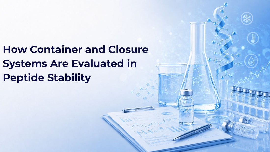 How Container and Closure Systems Are Evaluated in Peptide Stability