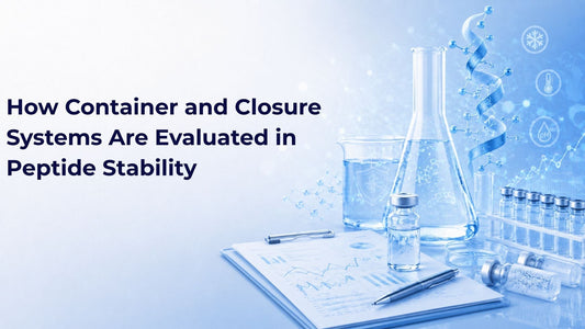 How Container and Closure Systems Are Evaluated in Peptide Stability