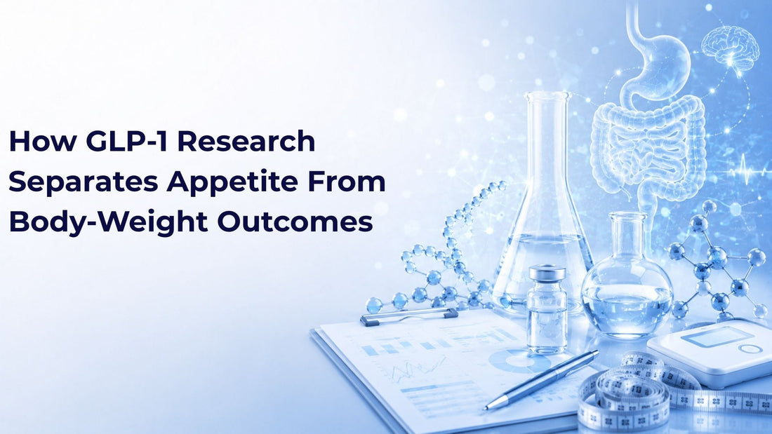 How GLP-1 Research Separates Appetite From Body-Weight Outcomes