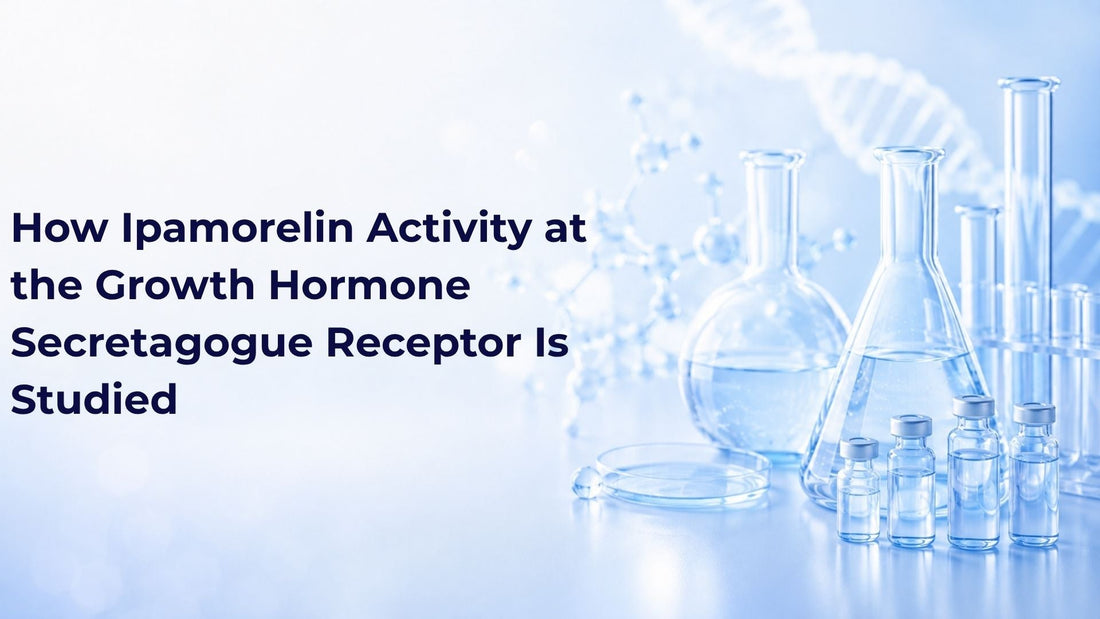 How Ipamorelin Activity at the Growth Hormone Secretagogue Receptor Is Studied