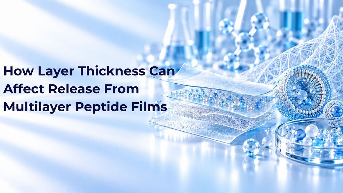 How Layer Thickness Can Affect Release From Multilayer Peptide Films
