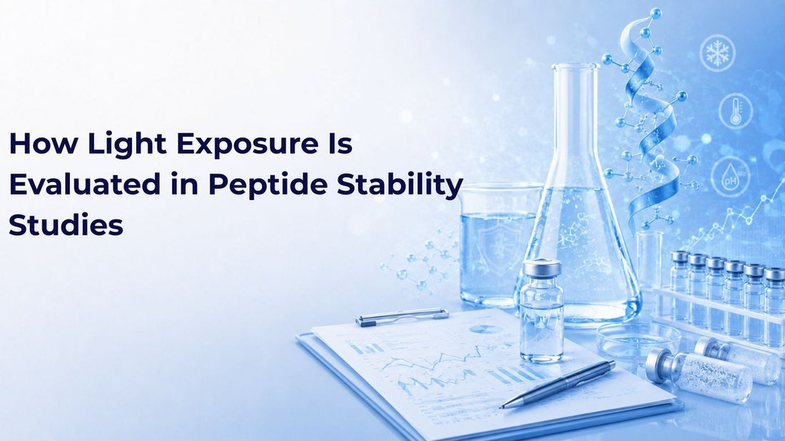 How Light Exposure Is Evaluated in Peptide Stability Studies