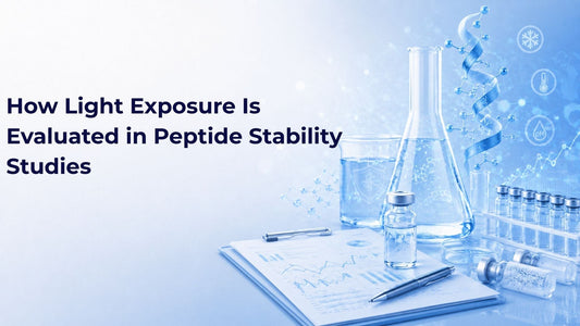 How Light Exposure Is Evaluated in Peptide Stability Studies